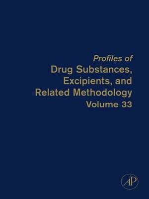 cover image of Profiles of Drug Substances, Excipients and Related Methodology